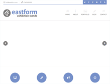 Tablet Screenshot of eastform.com